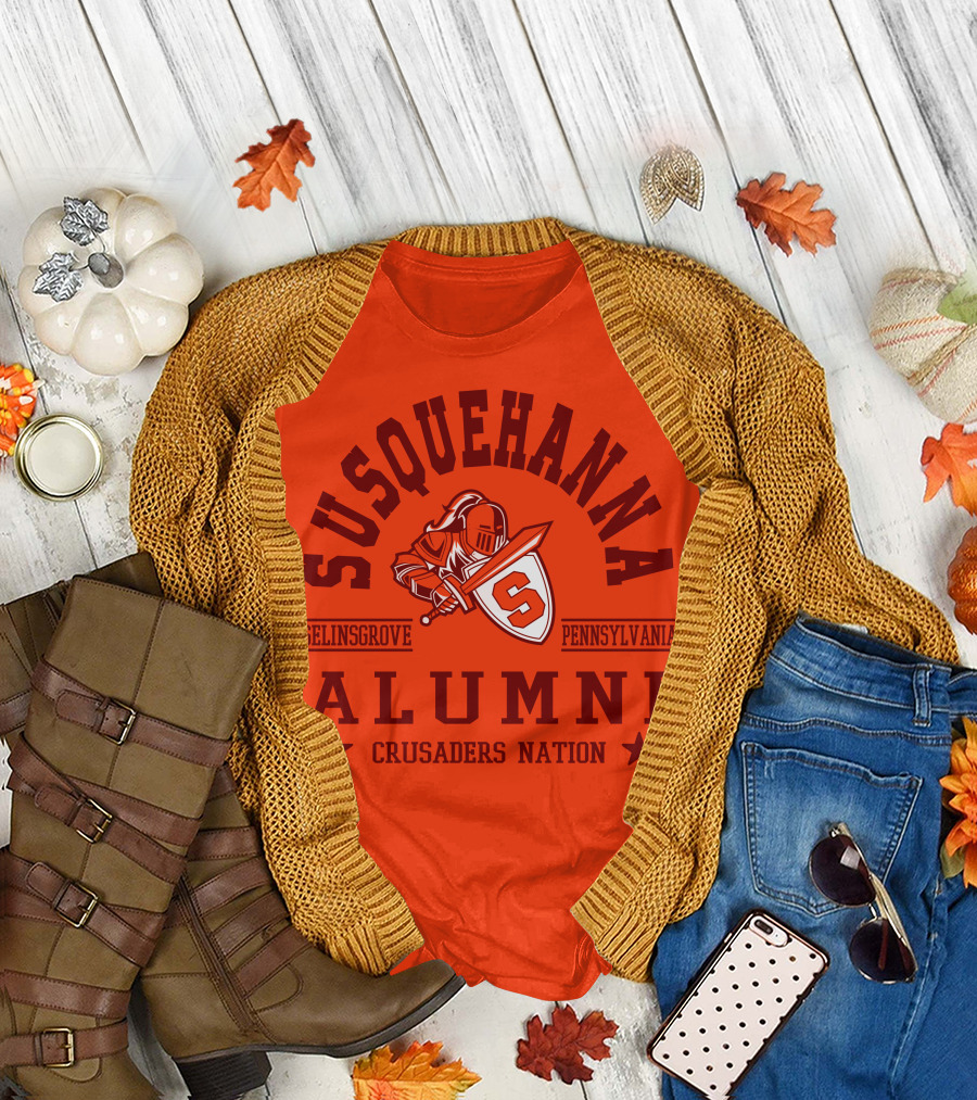 Susquehanna Alumni Crusaders Nation Selinsgrove Pennsylvania T-Shirt