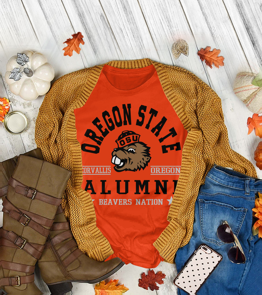 Oregon State Alumni Beavers Nation Corvallis OSU T-Shirt