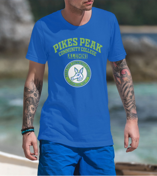 Pikes Peak Community College Alumni Established 1968 T-Shirt