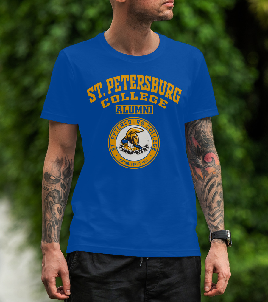St Petersburg College Alumni Titans Established 1927 T-Shirt
