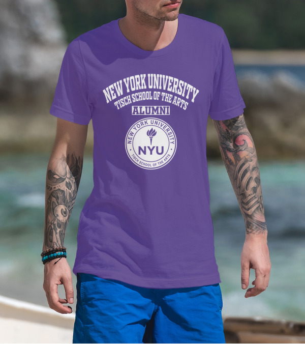 New York University Tisch School Of The Arts Alumni NYU Torch T-Shirt