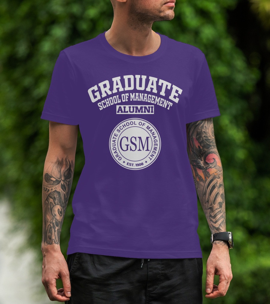 Graduate School Of Management Alumni GSM Est. 1908 T-Shirt