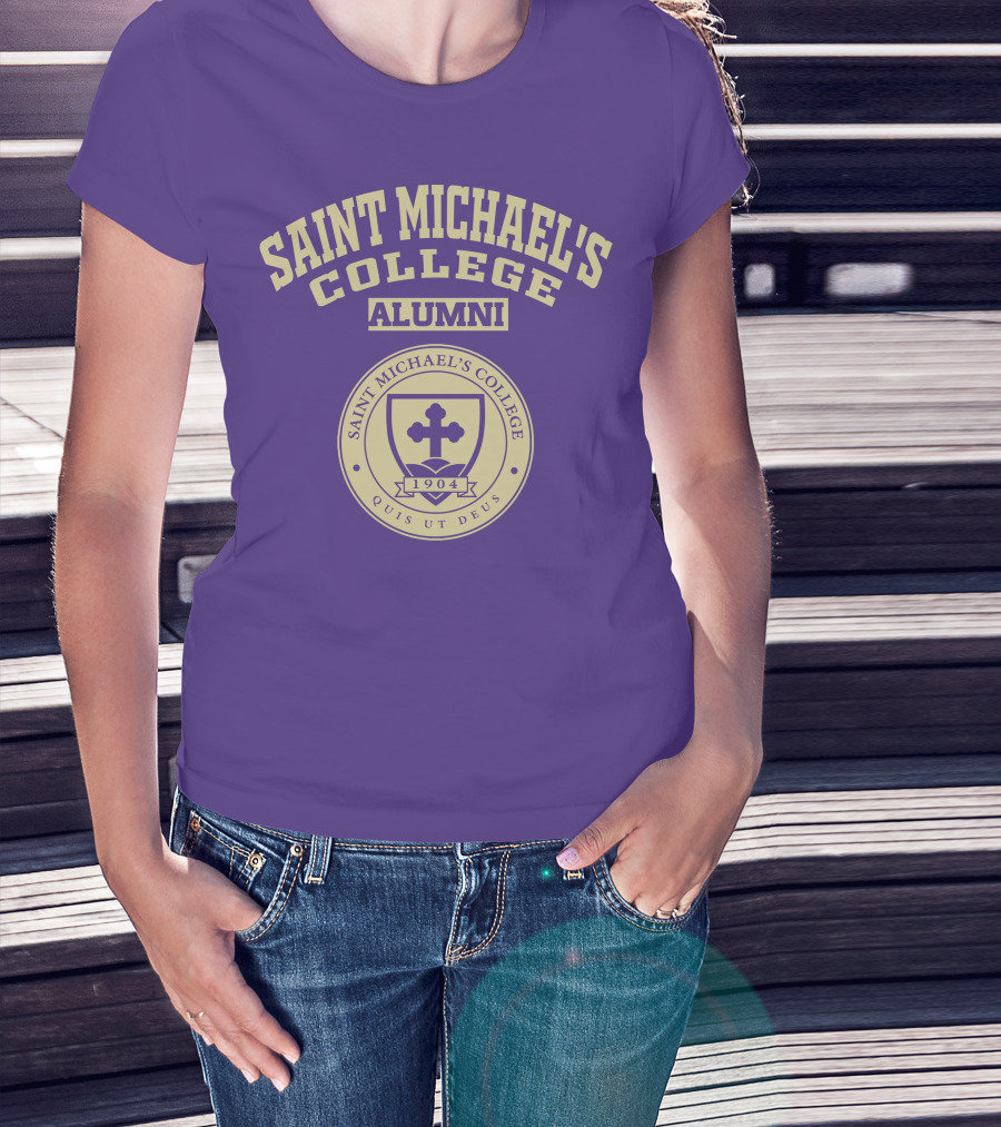 Saint Michael's College Alumni 1904 Quis Ut Deus T-Shirt