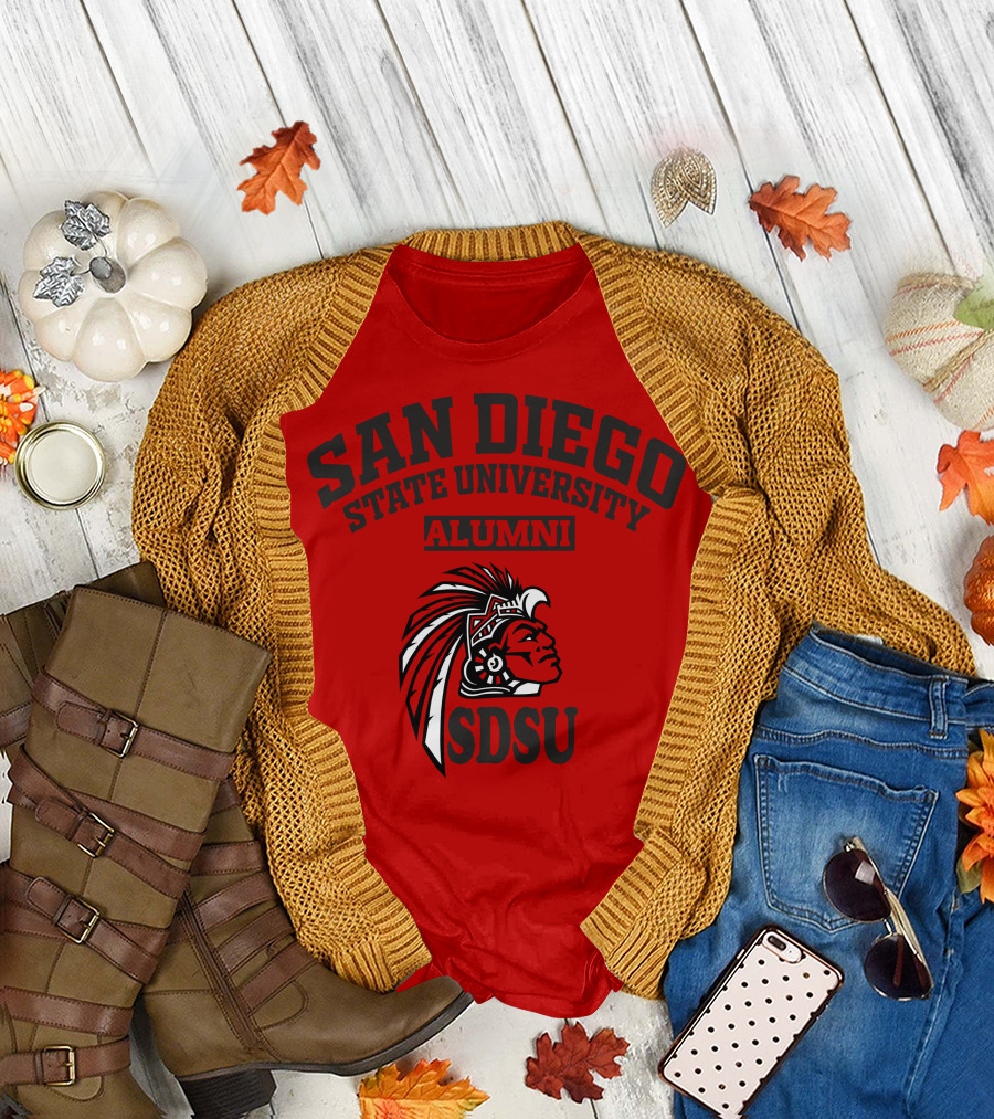 San Diego State University Alumni SDSU Aztec T-Shirt
