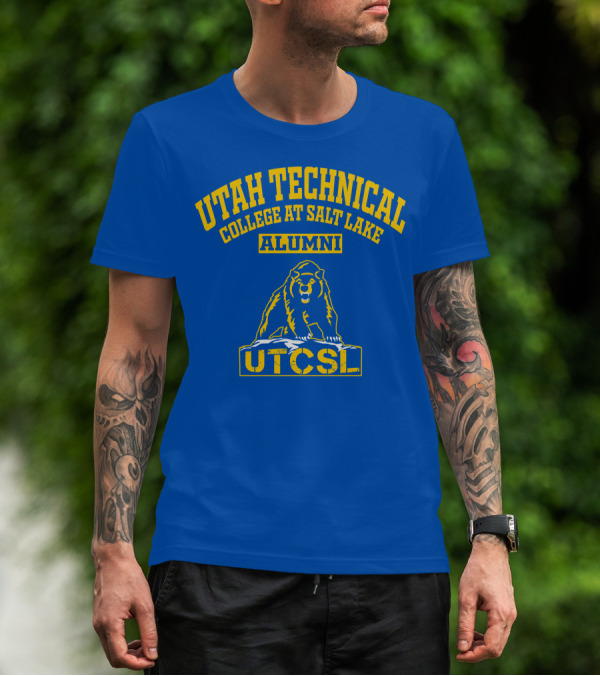 Utah Technical College At Salt Lake Alumni UTCSL Bear T-Shirt