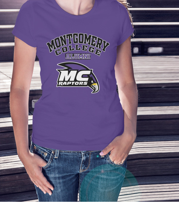 Montgomery College Alumni MC Raptors T-Shirt