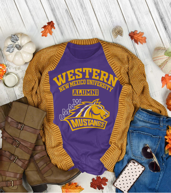 WESTERN NEW MEXICO UNIVERSITY ALUMNI MUSTANGS UNM WNMU T-Shirt