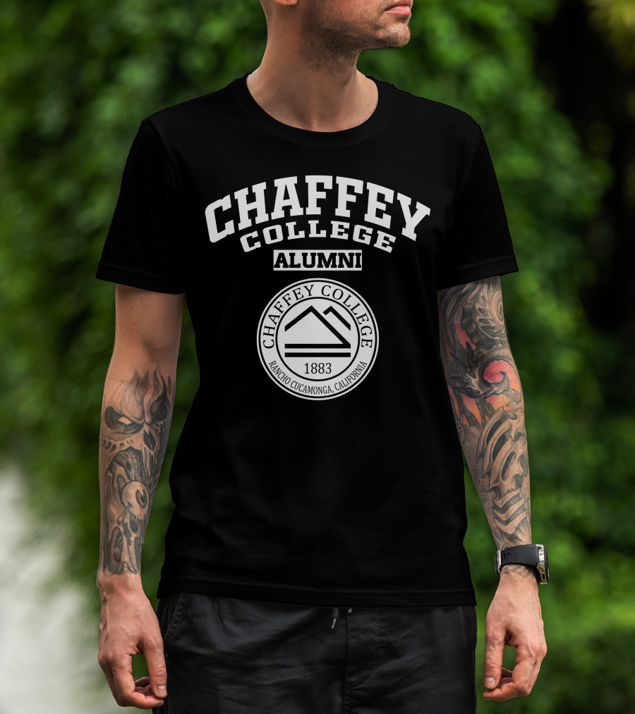 Chaffey College Alumni Rancho Cucamonga California 1883 T-Shirt