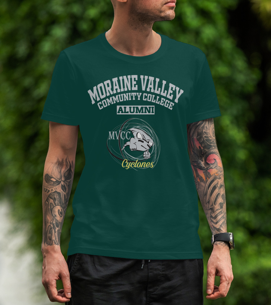 Moraine Valley Community College Alumni MVCC Cyclones T-Shirt