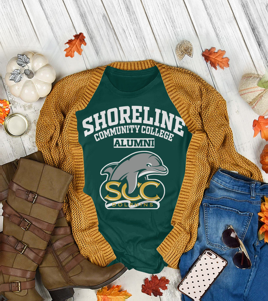 Shoreline Community College Alumni SCC Dolphins T-Shirt