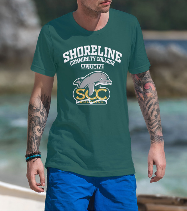 Shoreline Community College Alumni SCC Dolphins T-Shirt