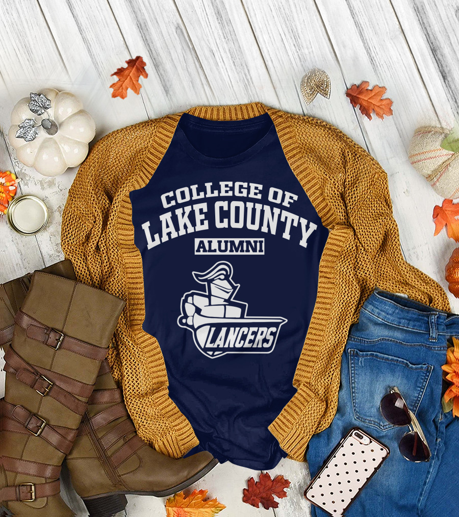 College of Lake County Alumni Lancers T-Shirt