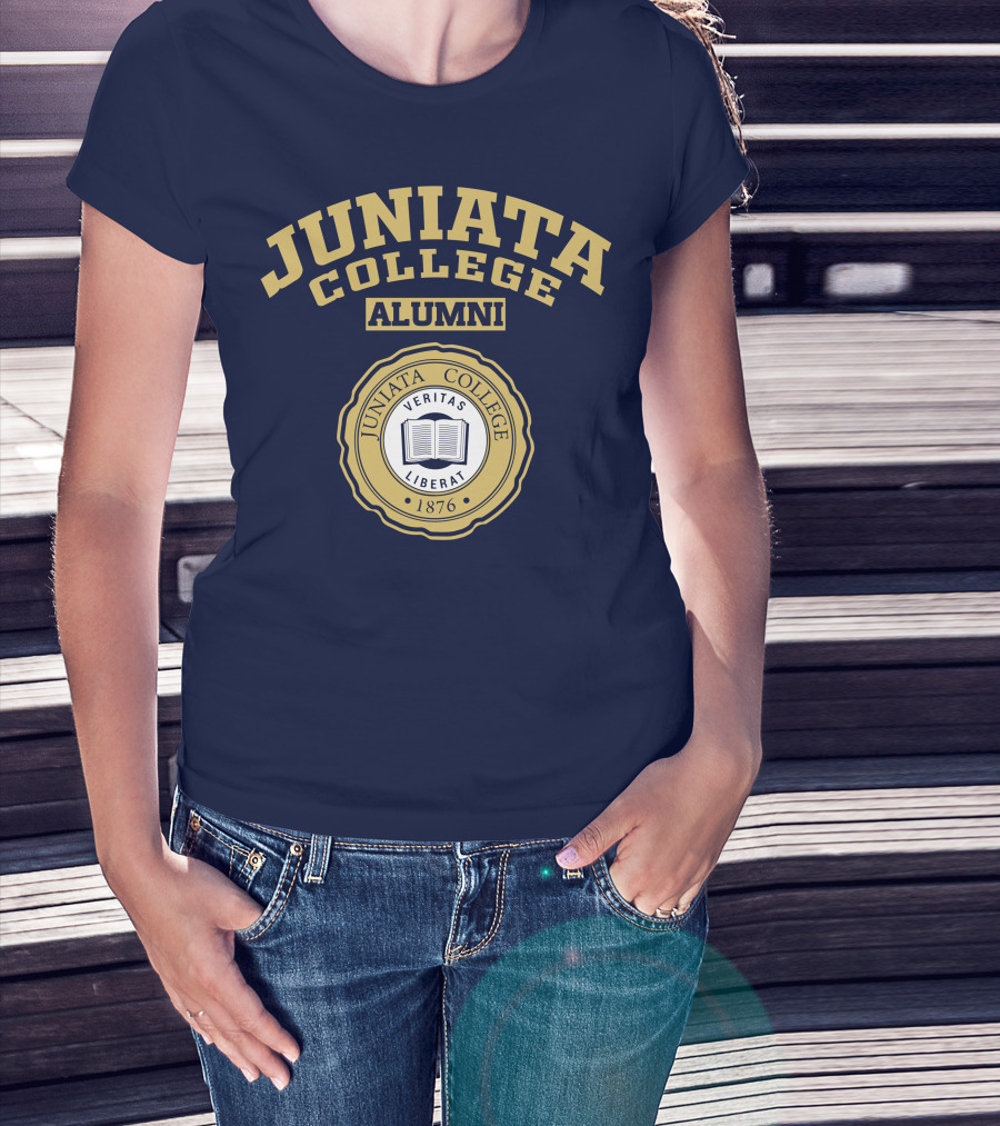 Juniata College Alumni Veritas Liberat Emblem 1876 T-Shirt