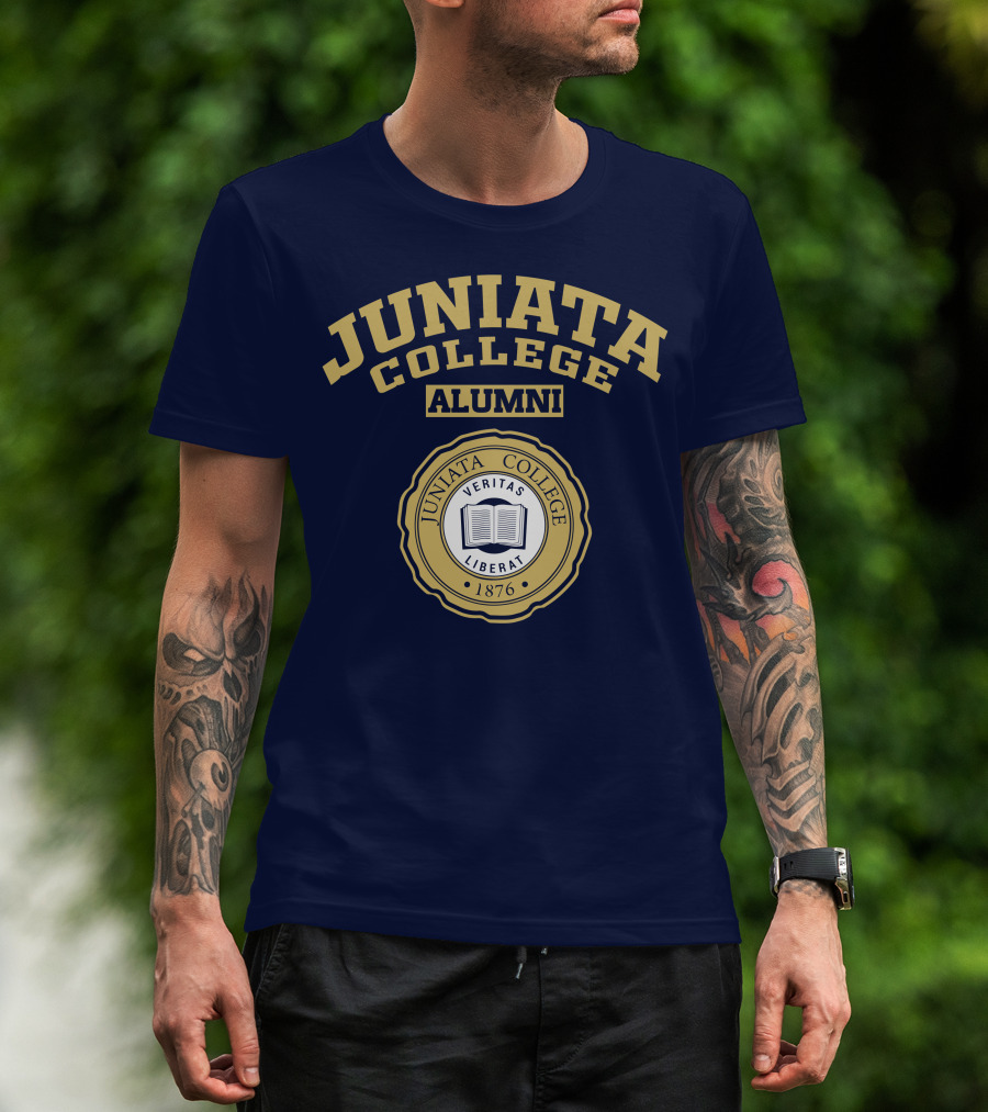 Juniata College Alumni Veritas Liberat Emblem 1876 T-Shirt