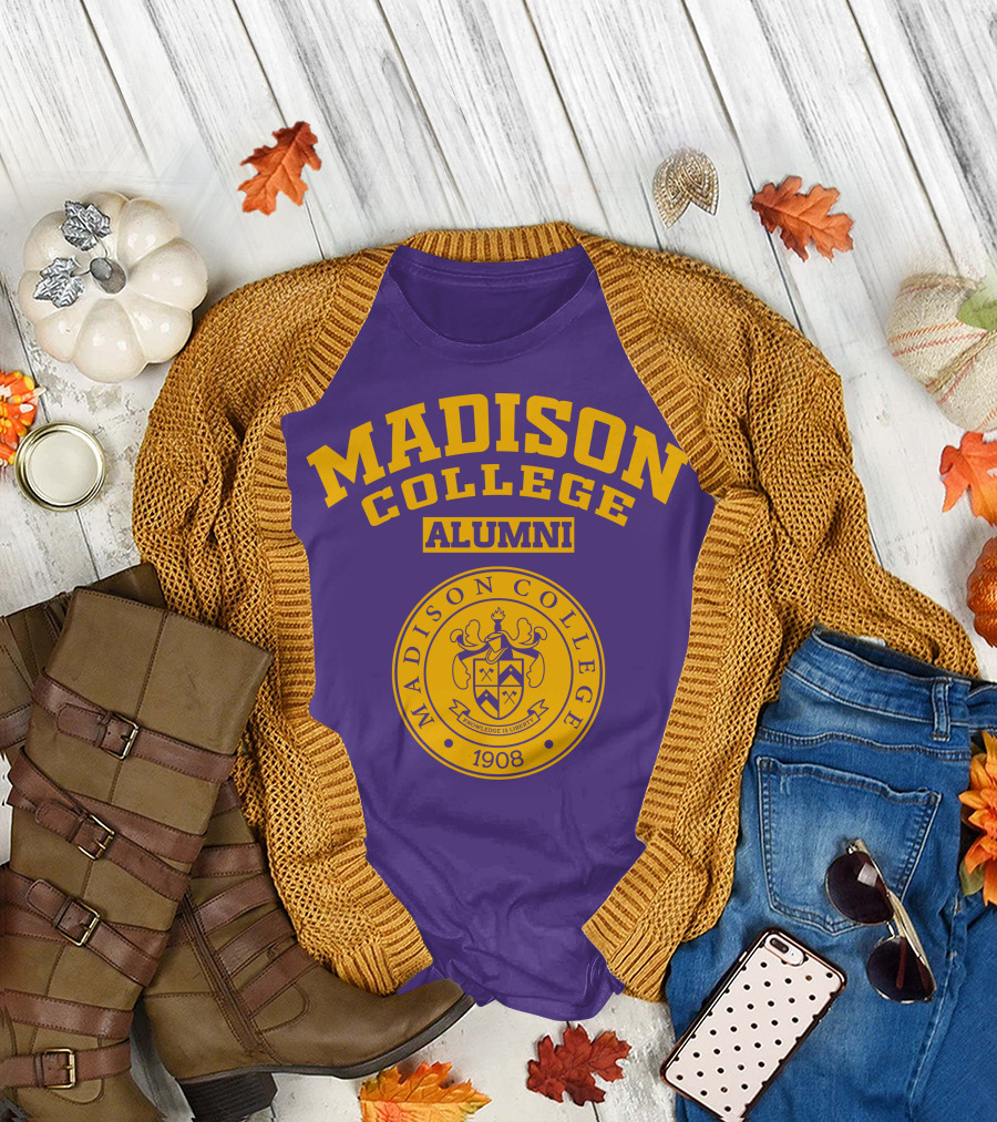 Madison College Alumni 1908 Seal T-Shirt