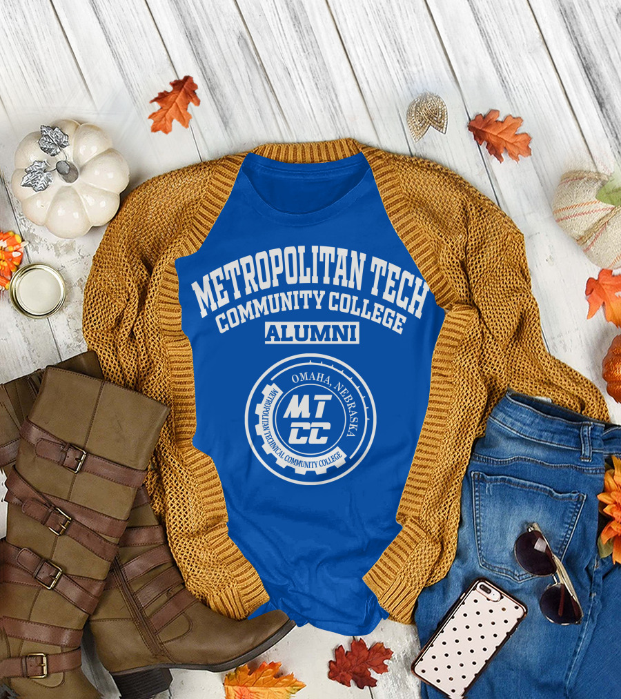 Metropolitan Tech Community College Alumni Omaha Nebraska MTCC T-Shirt