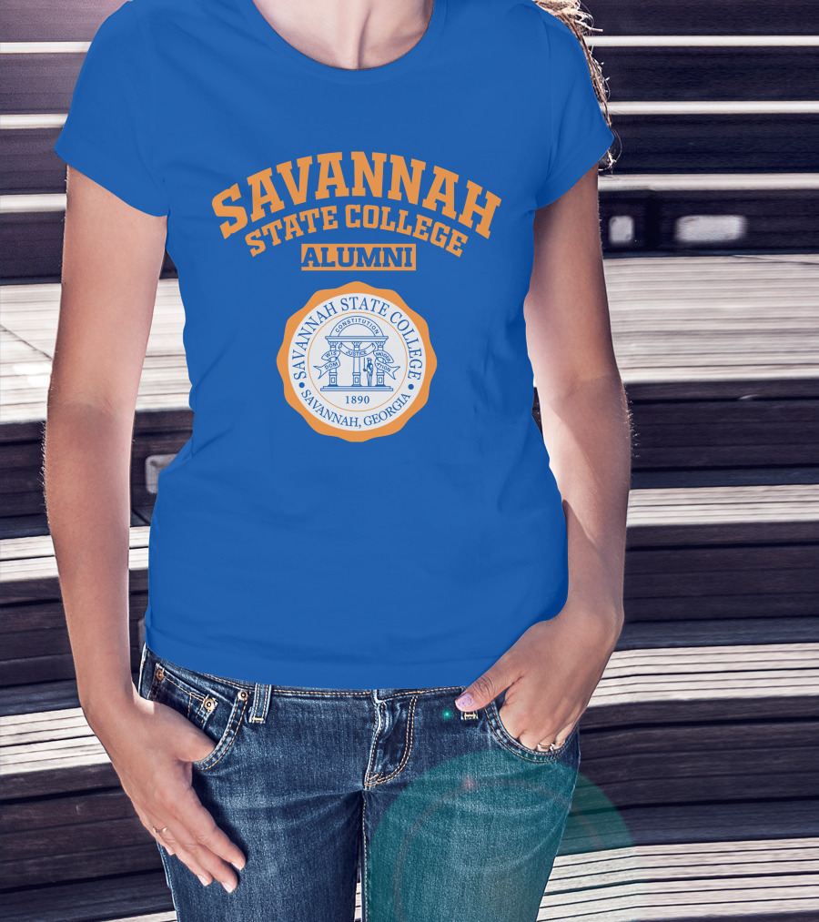 Savannah State College Alumni Seal 1890 Savannah Georgia T-Shirt
