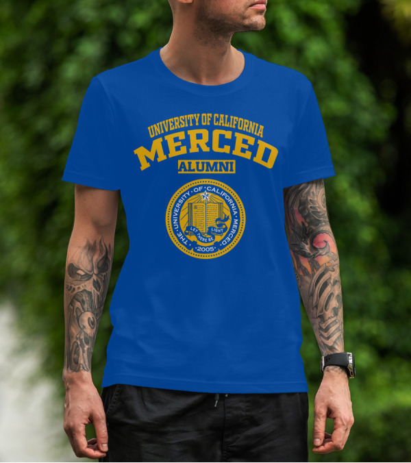 UNIVERSITY OF CALIFORNIA MERCED ALUMNI 2005 SEAL LET THERE BE LIGHT T-Shirt