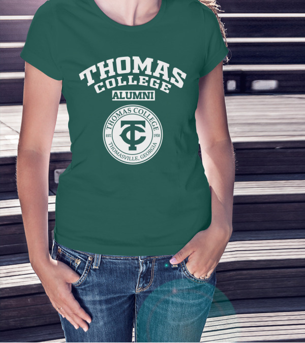 Thomas College Alumni Thomasville Georgia Established 1950 T-Shirt