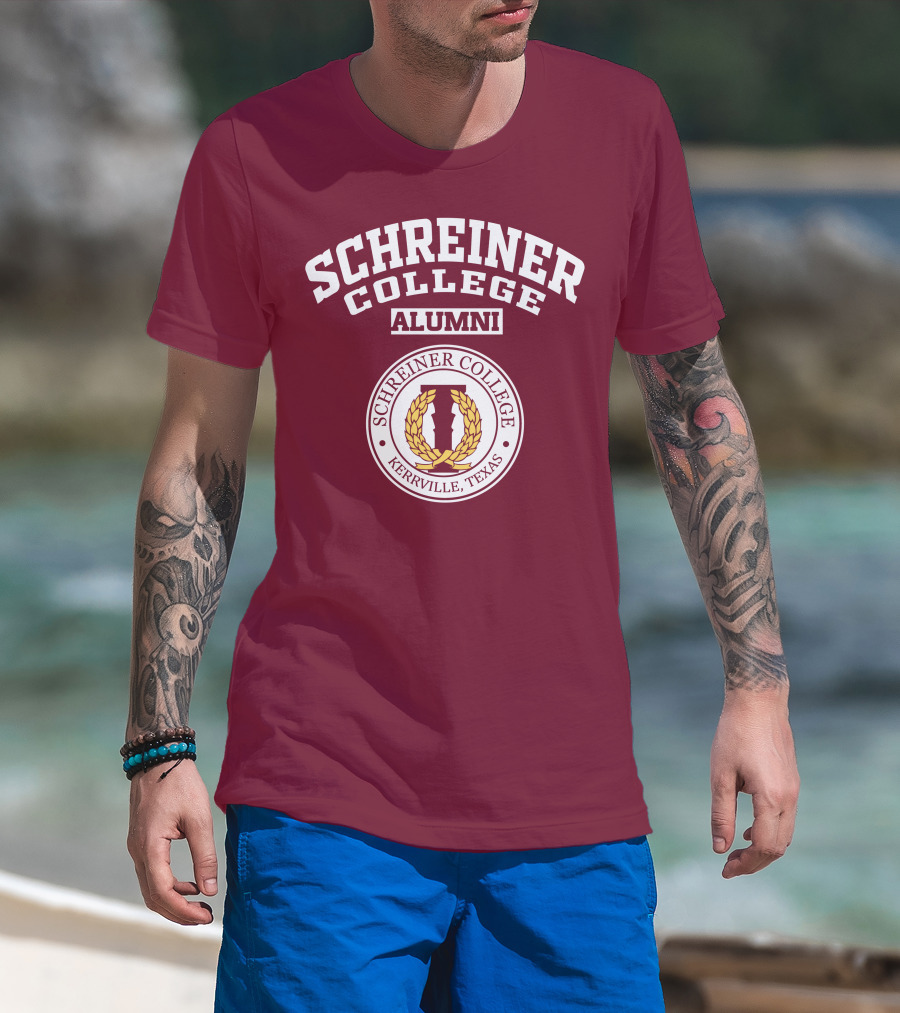 Schreiner College Alumni Kerrville Texas Seal T-Shirt