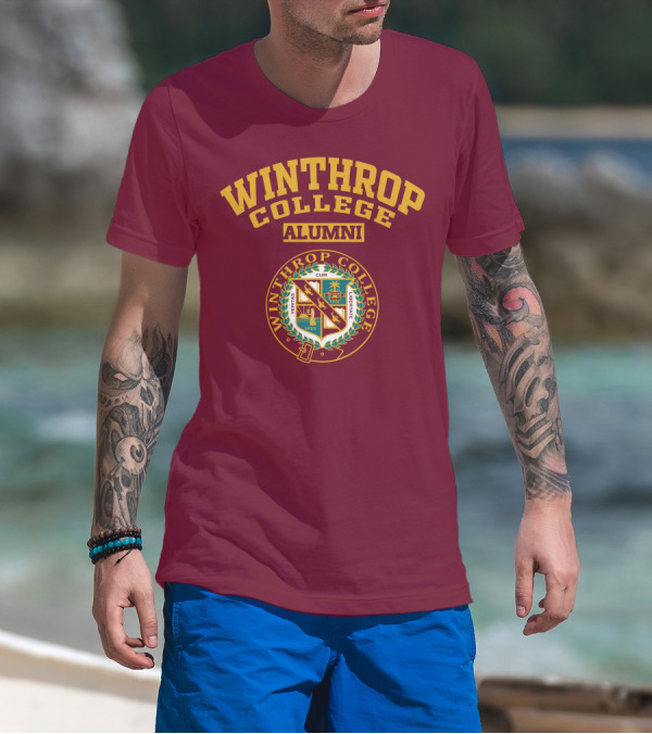 Winthrop College Alumni Vestris Cum Spes Liberate Seal 1875 T-Shirt