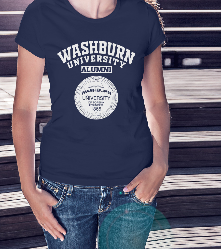 Washburn University Alumni University Of Topeka Founded 1865 T-Shirt