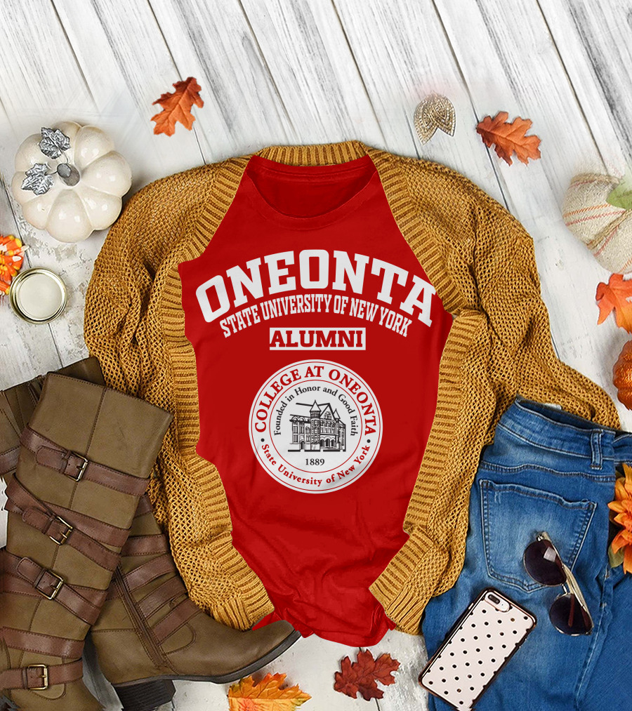 ONEONTA STATE UNIVERSITY OF NEW YORK ALUMNI COLLEGE AT ONEONTA 1889 T-Shirt