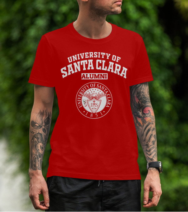 University Of Santa Clara Alumni 1851 USC IHS T-Shirt