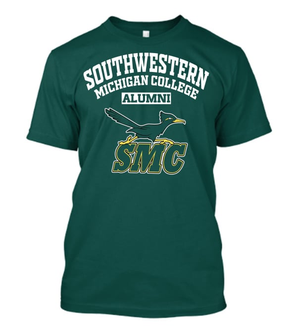 Southwestern Michigan College Alumni SMC Bird T-Shirt