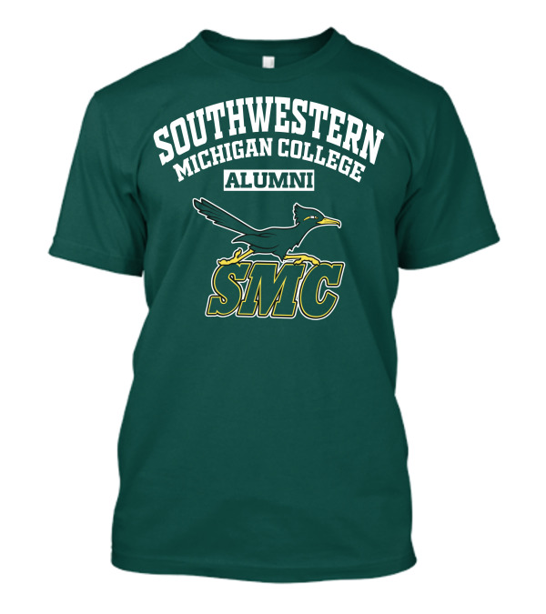 Southwestern Michigan College Alumni SMC Bird T-Shirt