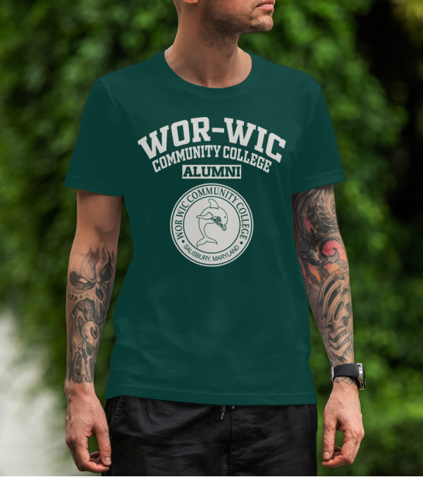 Wor-Wic Community College Alumni Salisbury Maryland T-Shirt