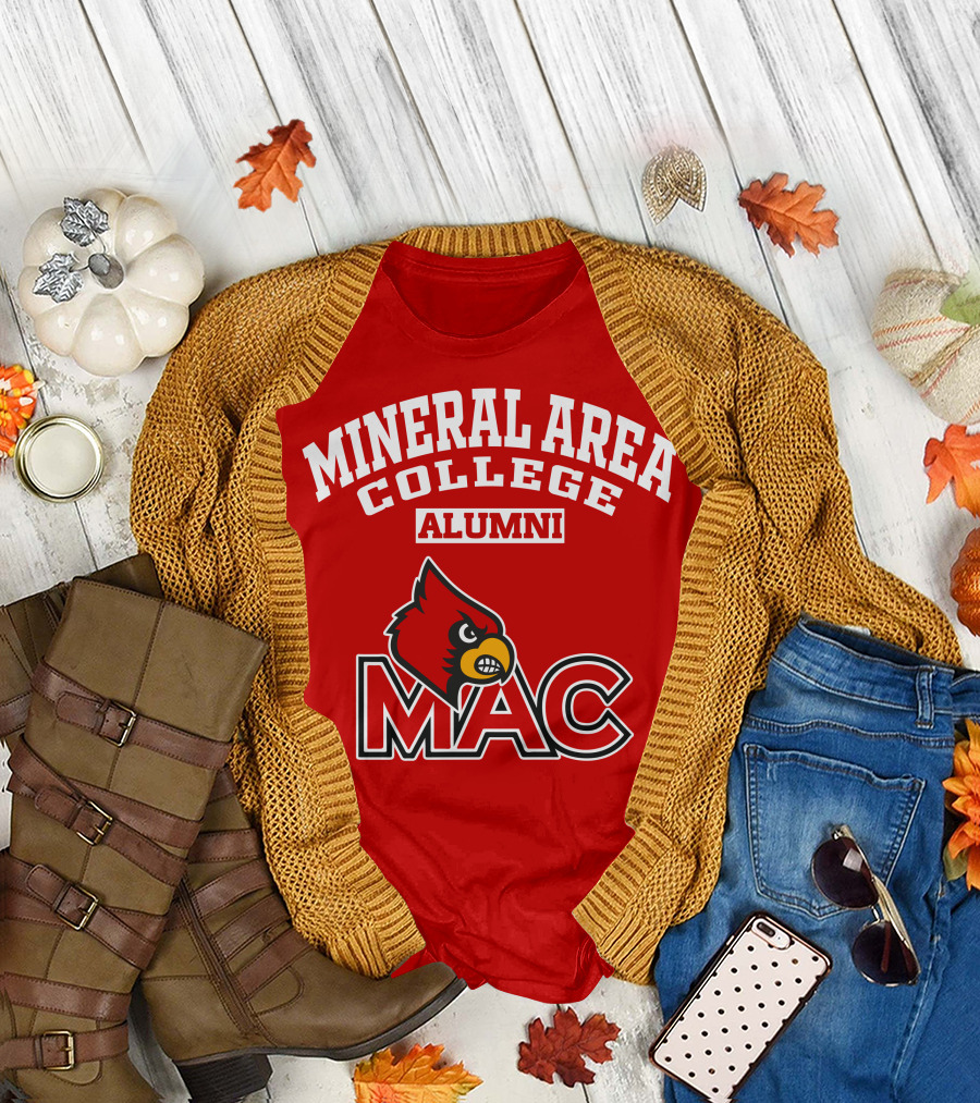 Mineral Area College Alumni Cardinal MAC T-Shirt