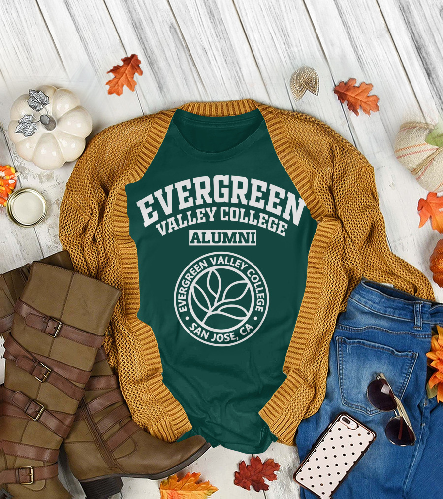 EVERGREEN VALLEY COLLEGE ALUMNI SAN JOSE CA T-Shirt