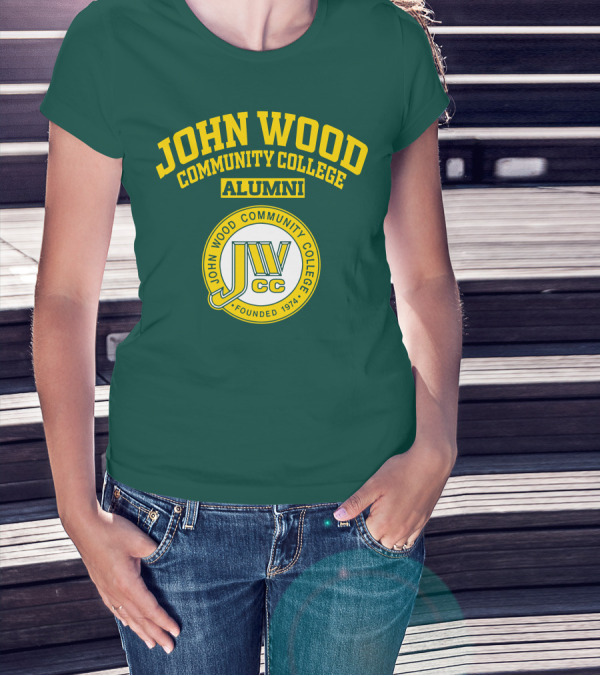 John Wood Community College Alumni JWCC Founded 1974 T-Shirt
