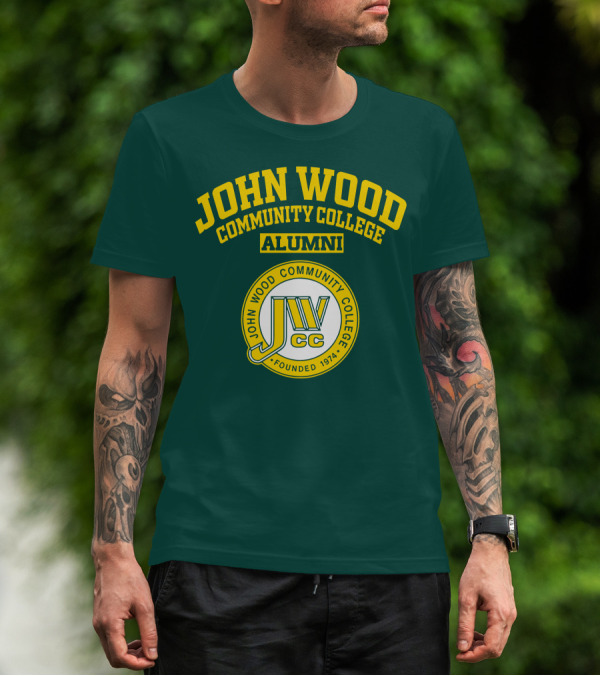 John Wood Community College Alumni JWCC Founded 1974 T-Shirt