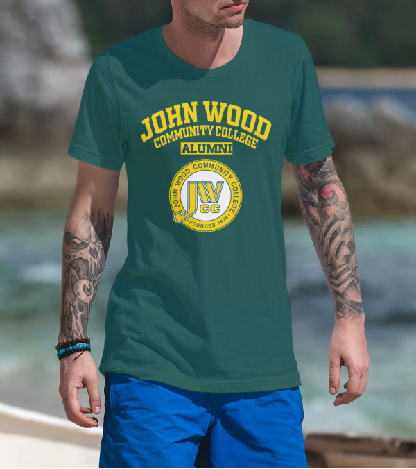 John Wood Community College Alumni JWCC Founded 1974 T-Shirt