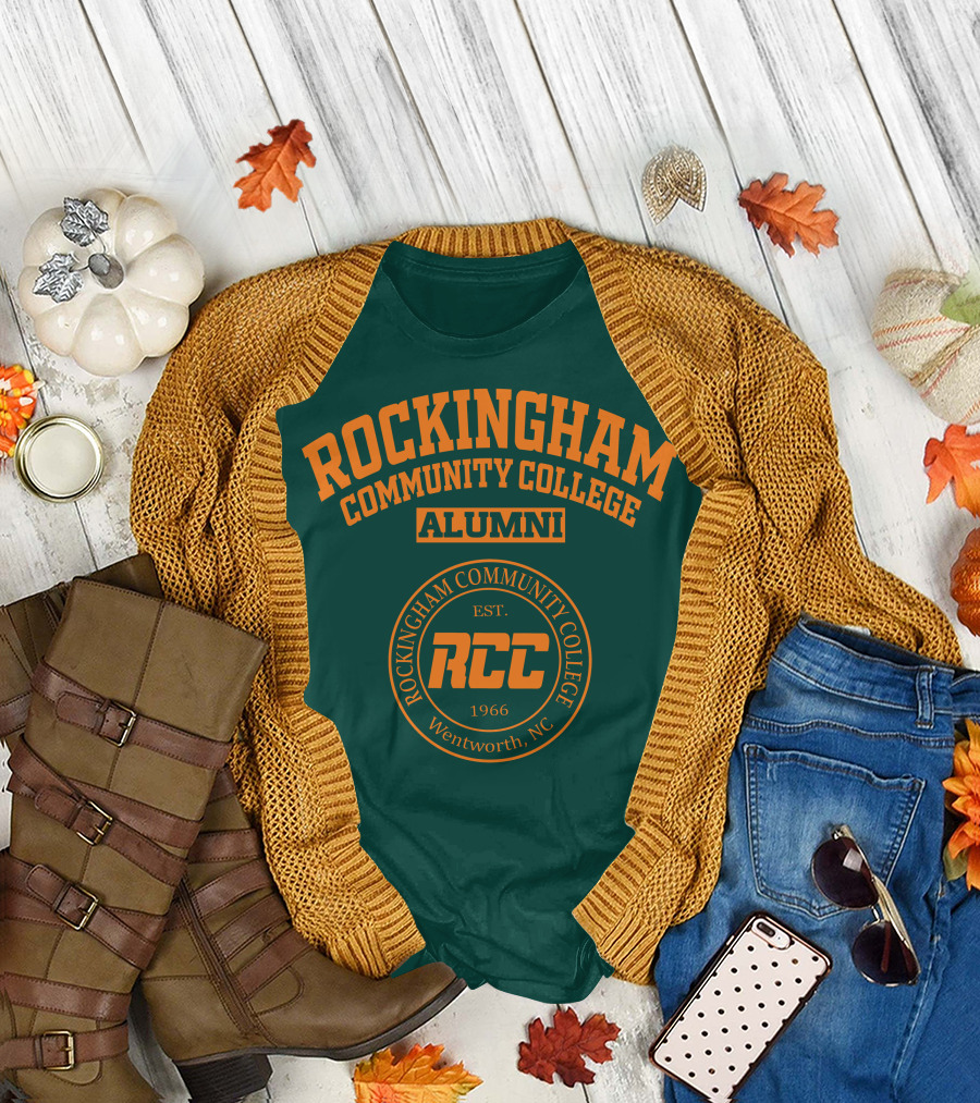 Rockingham Community College Alumni RCC Wentworth NC Est. 1966 T-Shirt