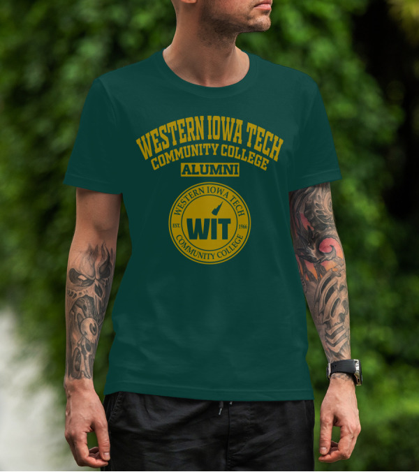 Western Iowa Tech Community College Alumni WIT Logo Est. 1966 T-Shirt