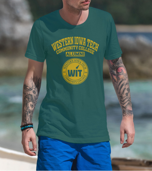 Western Iowa Tech Community College Alumni WIT Logo Est. 1966 T-Shirt