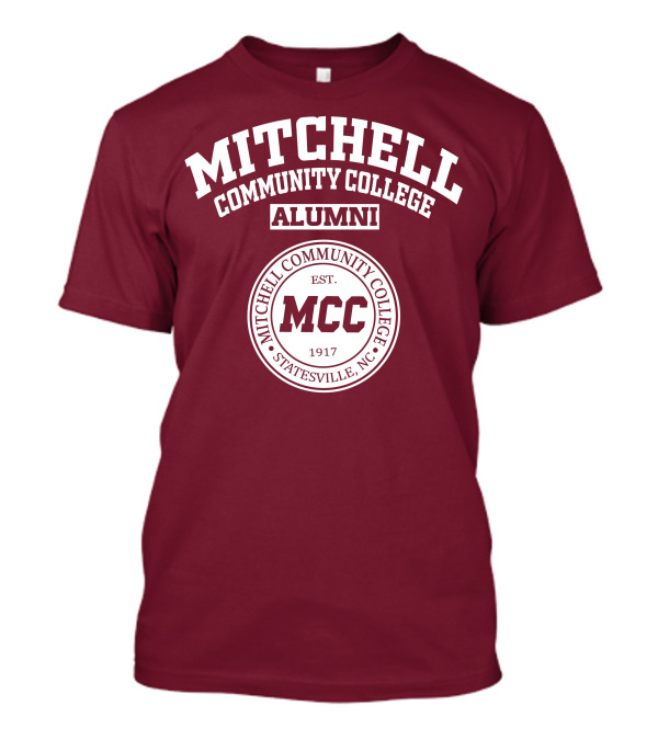 Mitchell Community College Alumni MCC Statesville NC Est 1917 T-Shirt