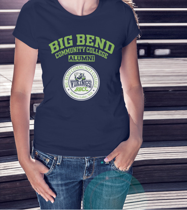 Big Bend Community College Alumni Vikings BBCC Moses Lake WA T-Shirt