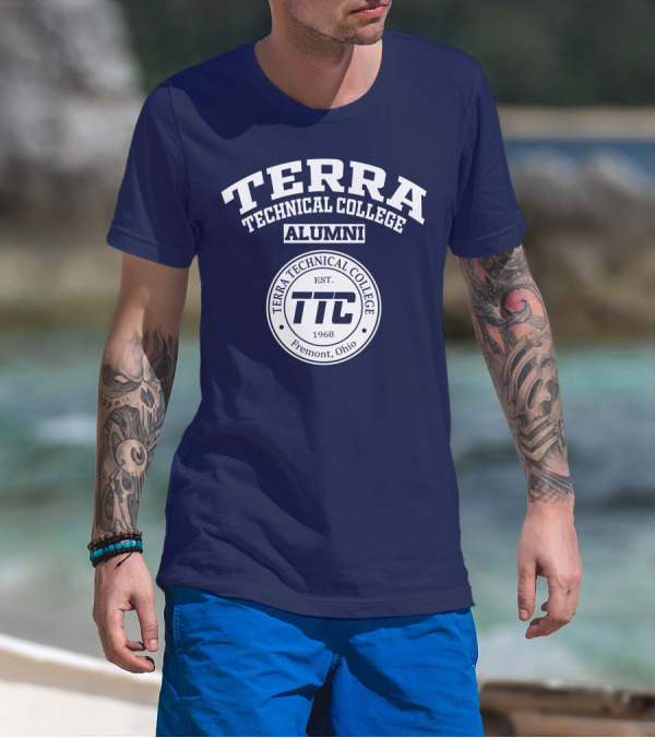 Terra Technical College Alumni TTC 1968 Fremont Ohio T-Shirt