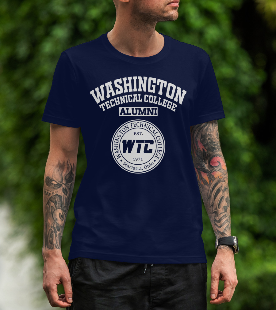 Washington Technical College Alumni WTC Marietta Ohio 1971 T-Shirt