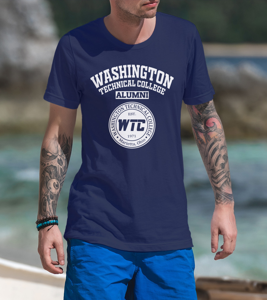 Washington Technical College Alumni WTC Marietta Ohio 1971 T-Shirt