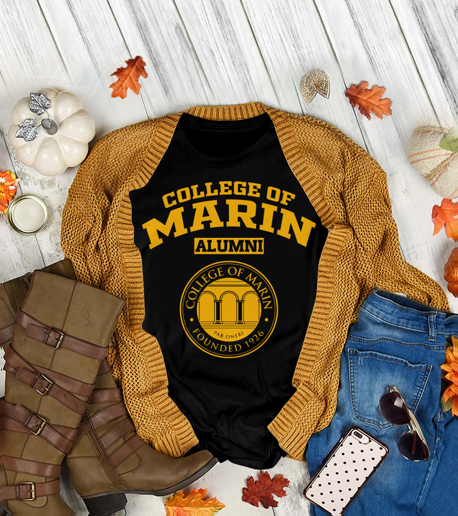 College of Marin Alumni Founded 1926 T-Shirt