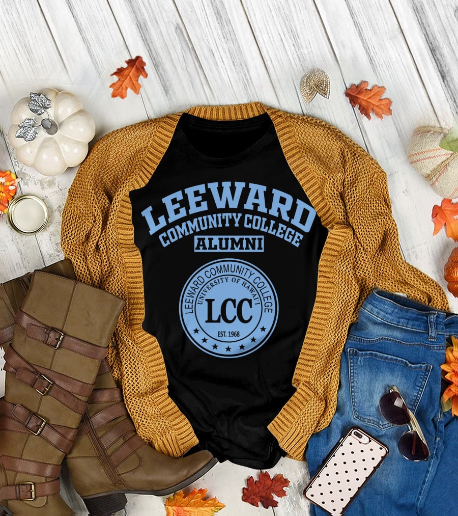 Leeward Community College Alumni University of Hawaii LCC Est. 1968 T-Shirt
