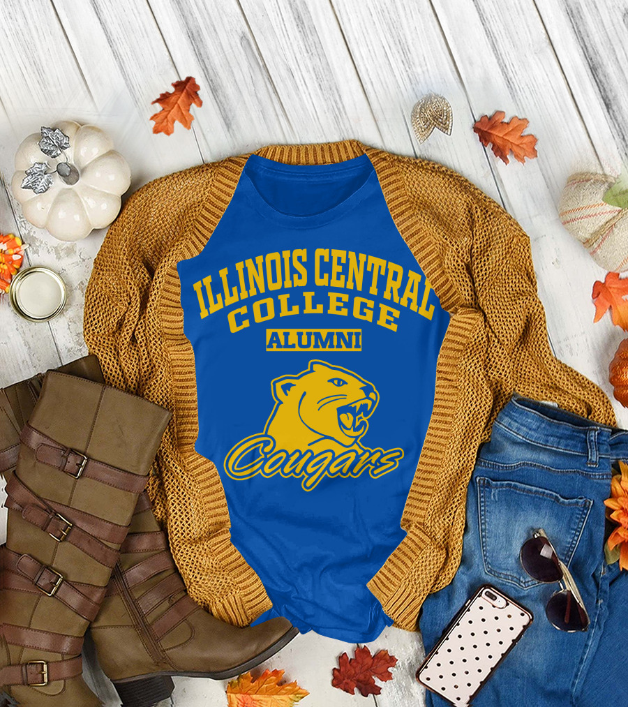 Illinois Central College Alumni Cougars T-Shirt