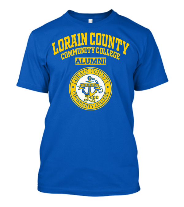 Lorain County Community College Alumni Commodores LCCC T-Shirt