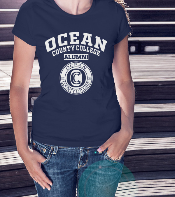 Ocean County College Alumni EST 1964 Seal T-Shirt