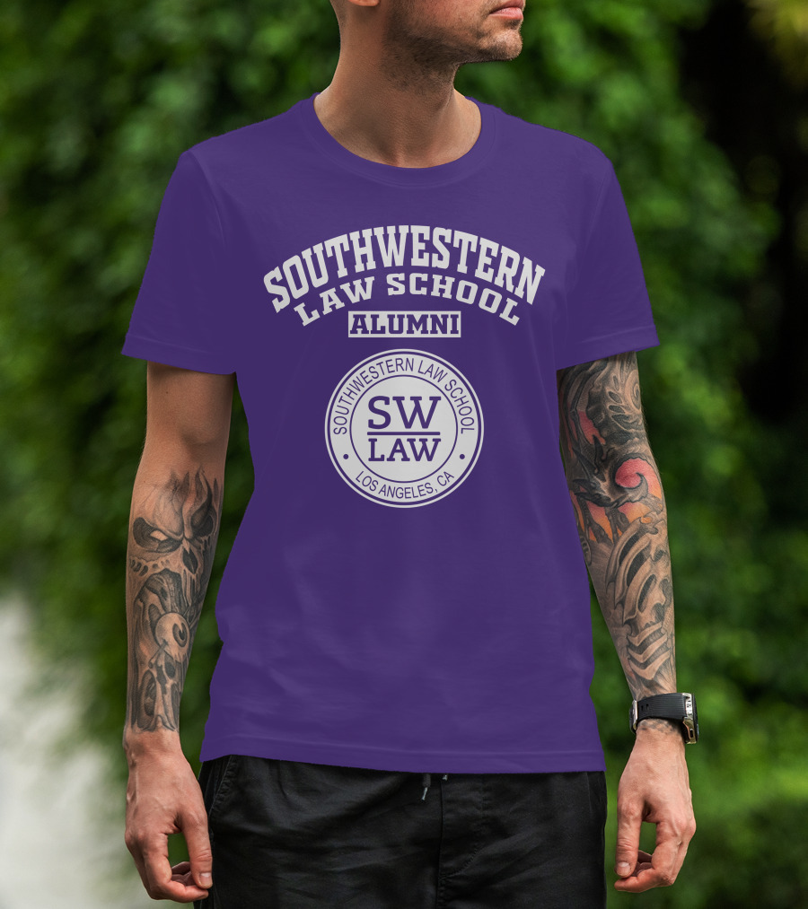 Southwestern Law School Alumni SW Law Los Angeles CA T-Shirt